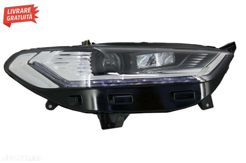 Faruri LED DRL Ford Mondeo MK5 (2013-2018) Semnalizare Secventiala Cro - 2