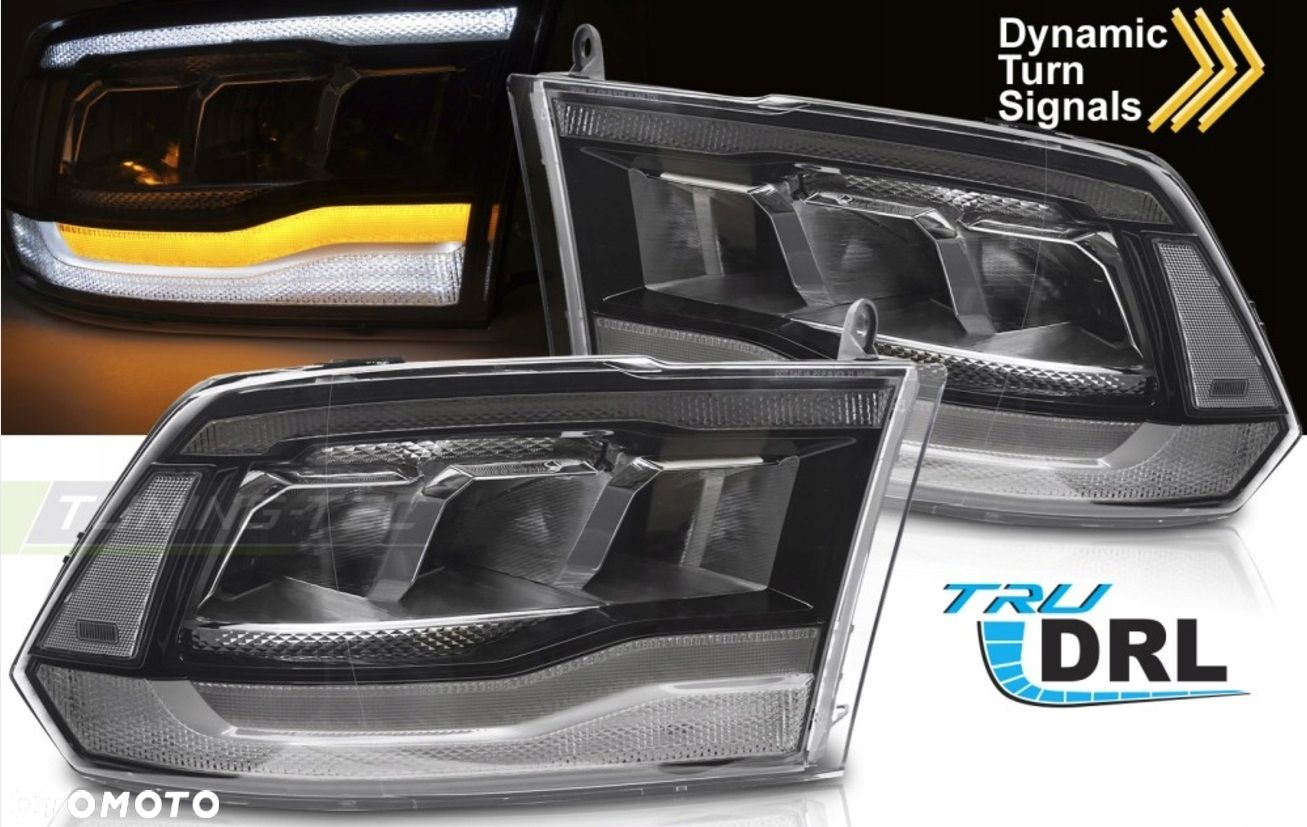 Reflektor Lampa kpl Vland Full Led Neon Tuning Dodge Ram IV 4 08-24 Classic - 2