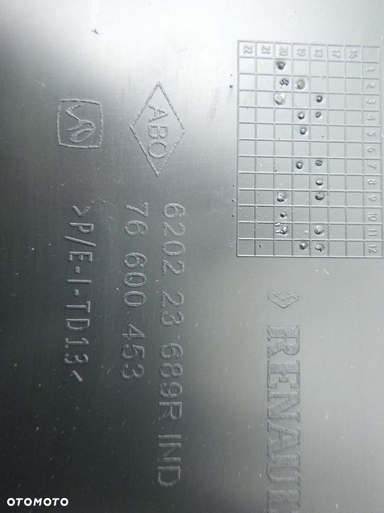 dacia lodgy zderzak przód nowy oryginał przedni - 3