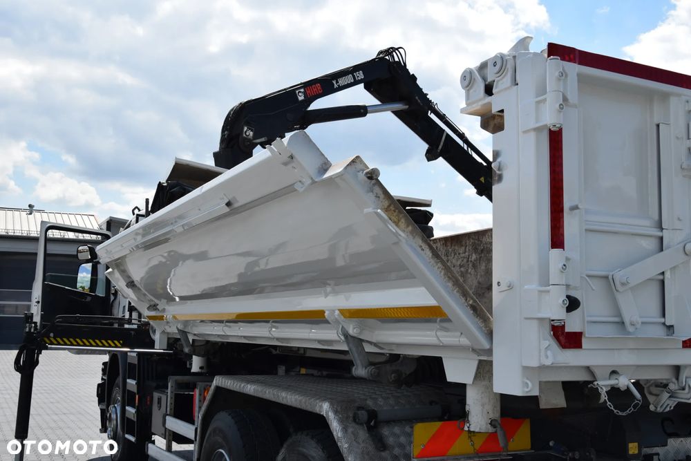 Scania P410 / 6x4 / EURO 6 / HDS HIAB X-HIDUO 158 B-3 / WYSUW x3 / ROTATOR / CHYWTAK / STEROWANIE RADIOWE / WYWROTKA / HYDROBURTA / AUTOMAT / KAMERA COFANIA / NAWIGACJA / HAK-ZACZEP / NISKI PRZEBIEG / 2018 / SERWISOWANY / SPROWADZONY - 28