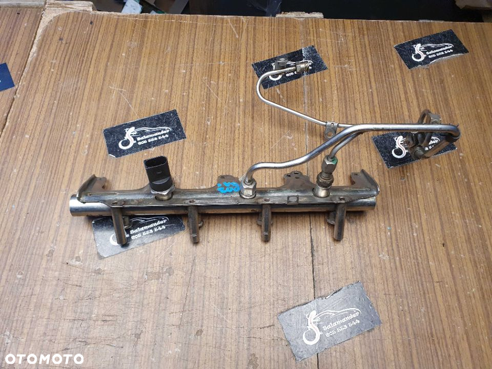 Listwa Wtryskowa Czujnik Cisnienia Paliwa Przewody 2.0 FSI TFSI Audi A4 B7 A6 VW - 17