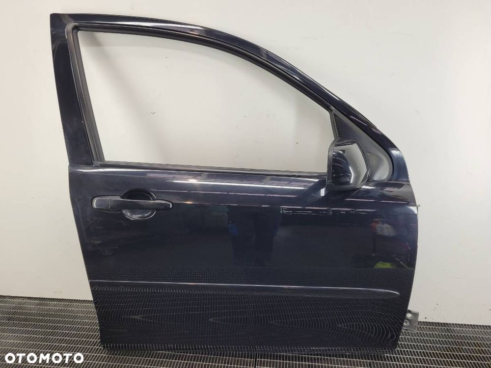 DRZWI PRZÓD PRAWE MAZDA 2 DY 717V Ebonyschwarz Metallic ORYGINAŁ KOMPLETNE - 1