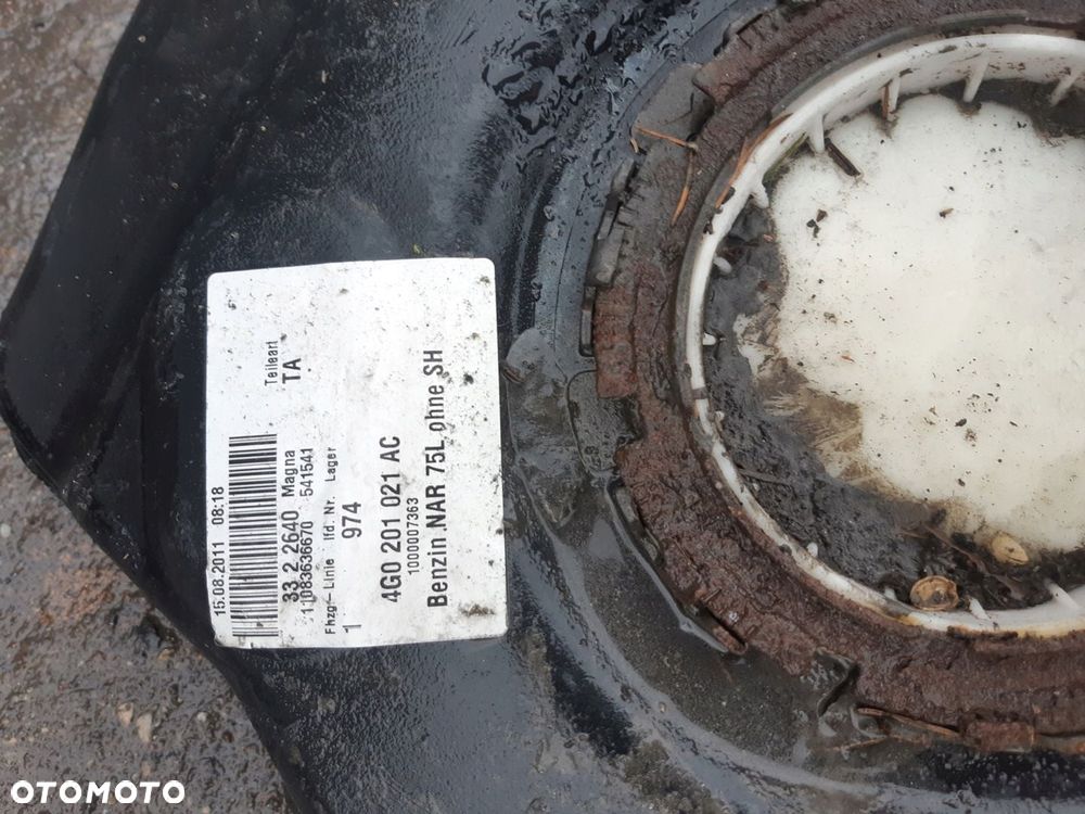 AUDI A6 C7 BENZYNA BAK ZBIORNIK PALIWA 4G0201021AC - 13