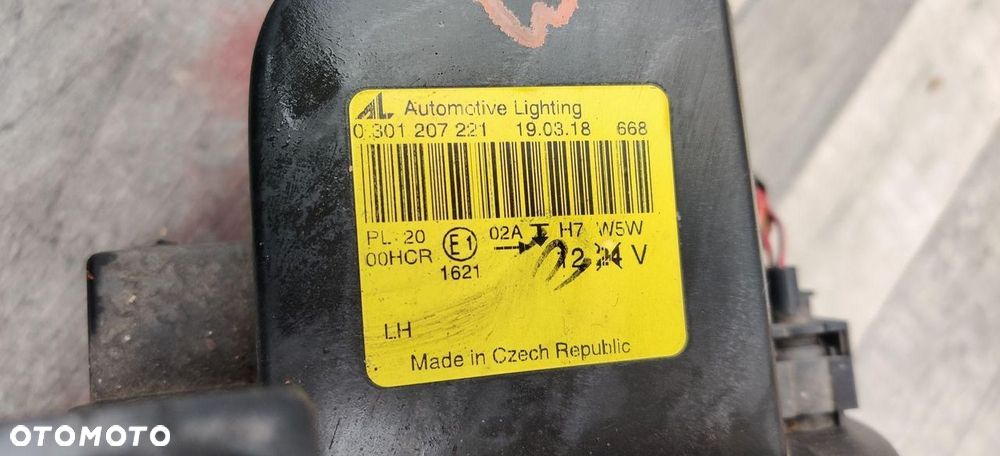 LAMPA LEWA PRZEDNIA PRZÓD LEWY SMART FORFOUR 0301207221 - 9