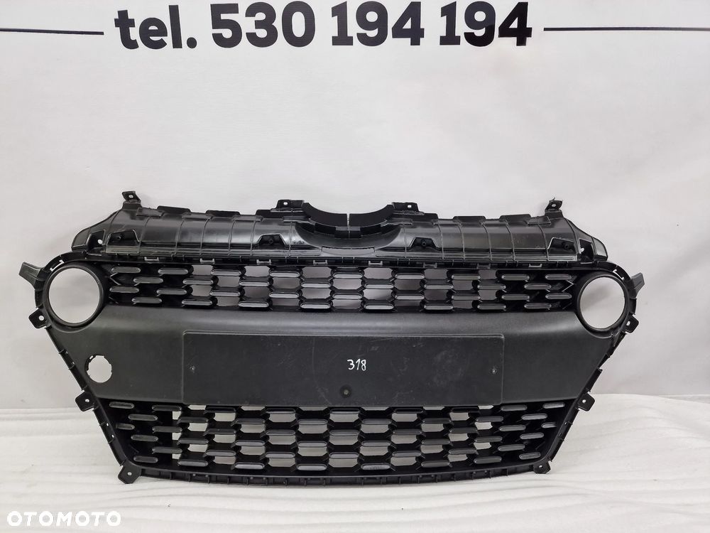 HYUNDAI I10 II LIFT 16- KRATKA ŚRODKOWA ZDERZAKA PRZEDNIEGO PRZÓD / ATRAPA / GRILL , NR 86569-B9500 , NR AUKCJI KR318 - 1
