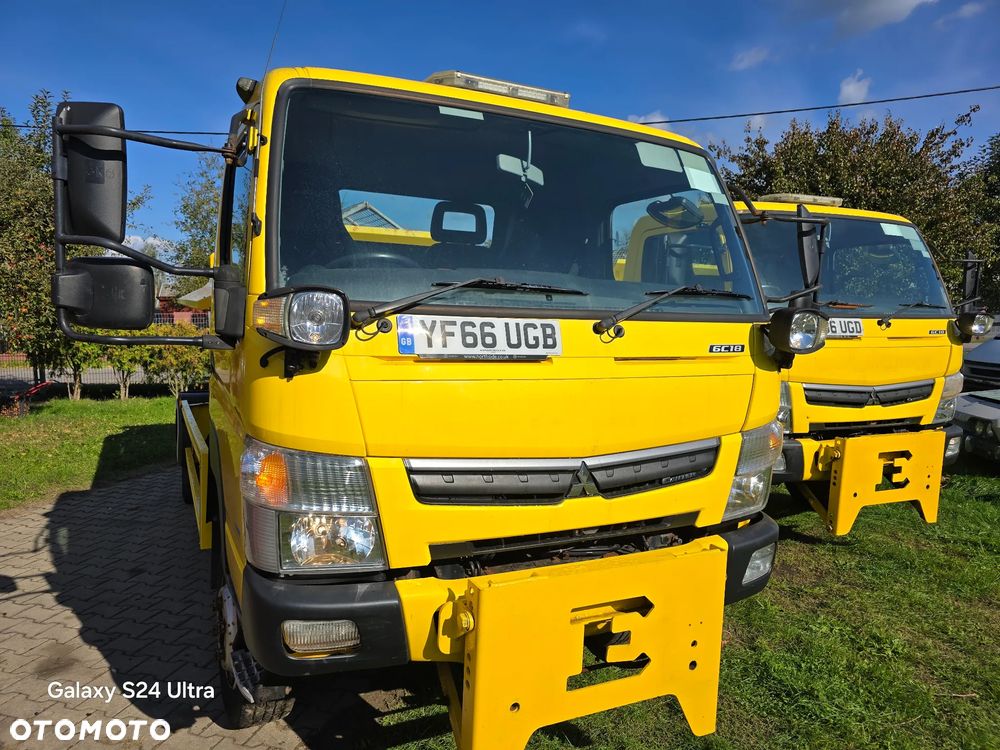 Mitsubishi Canter 6c18 4x4 Hydraulika Fuso piaskarka solarka - 5