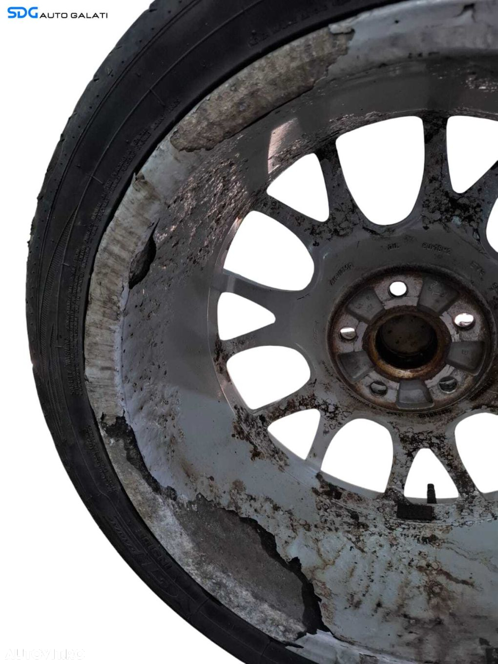 Janta Jante Roata Aliaj 235 40 R18 8JX18H2 ET43 BBS 5x112 Seat Leon 1P 2005 - 2009 [LC0416] - 2