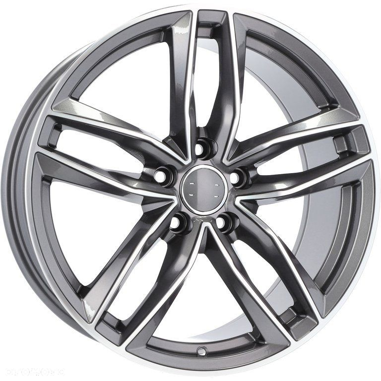 4x Felgi 18 5x112 m.in. do AUDI A4 A5 A6 A7 A8 Q5 - BK690 (BY1126) - 8