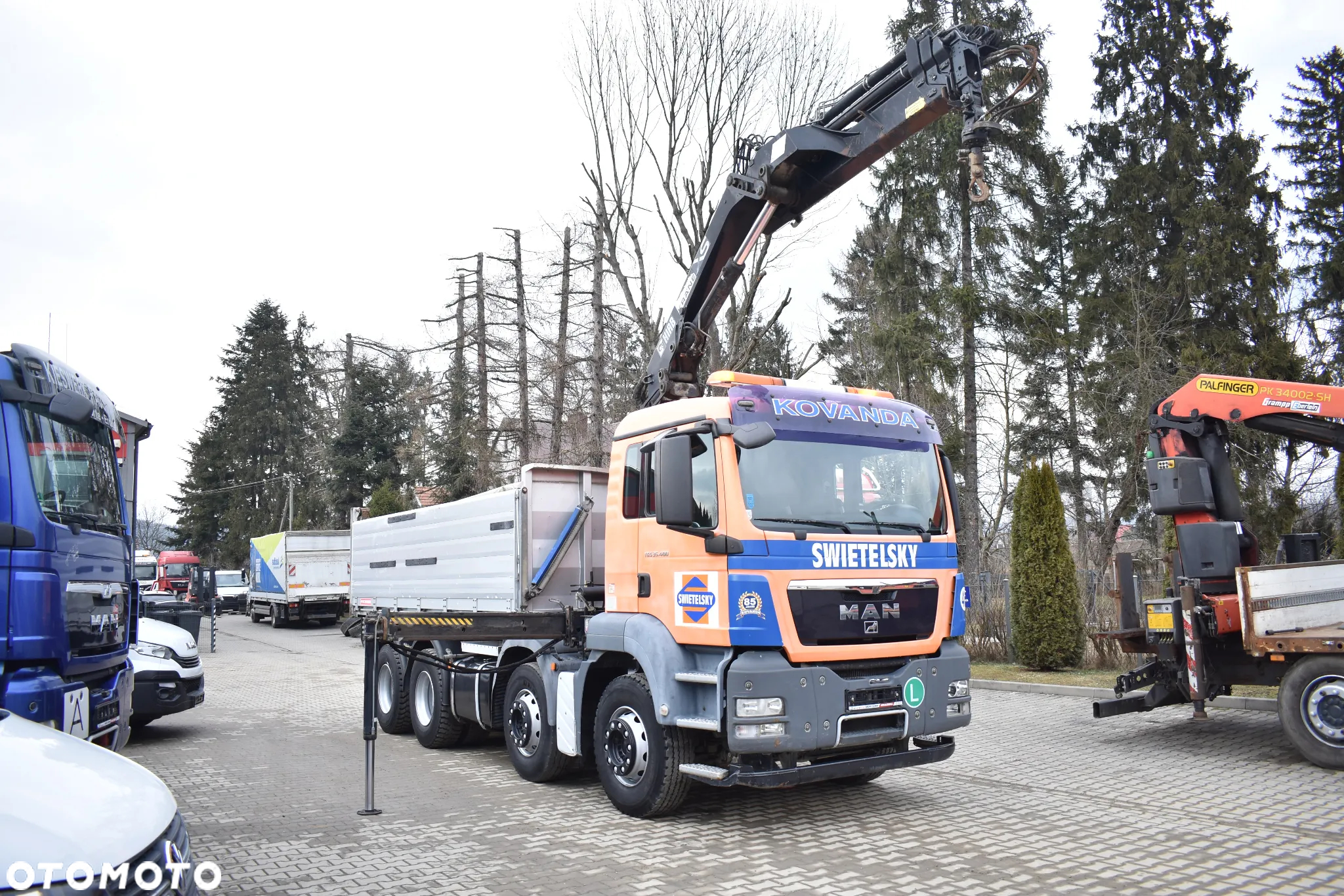 MAN TGS 35.400 Euro5 Wywrotka 8x4 + HDS HIAB XS 144 / Manual/ Resor / Kran/ Crane / Manipulator/ Sprowadzony z Austrii - 22
