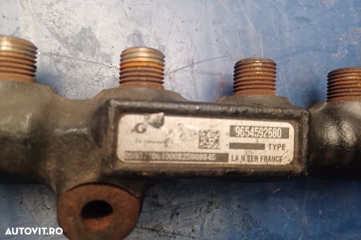 Rampa injectoare 9654592680 1.6 HDI MX1253 Peugeot 307 1 [2001 - 2005 - 2