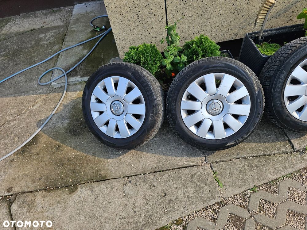 Koła alufelgi  15' 4x108 KOMPLET c3 c2 207 308 zima - 2