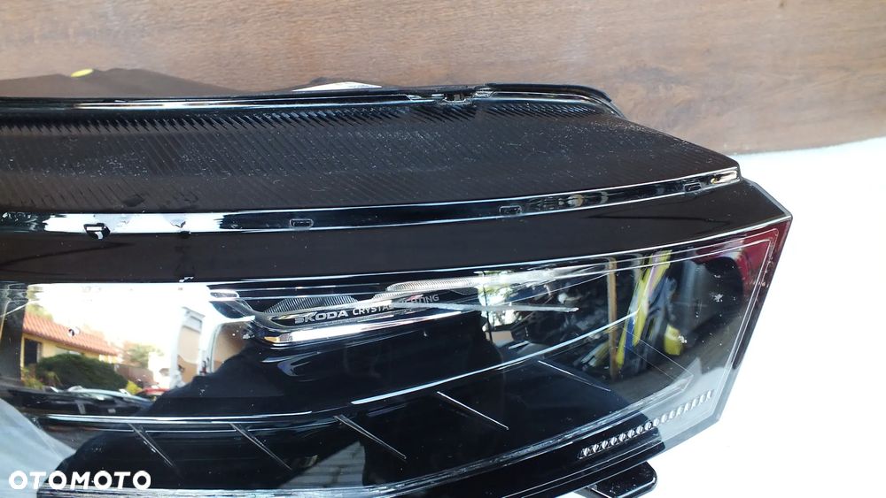 Lampa przednia prawa Skoda Kodiaq Lift 566941036 - 10