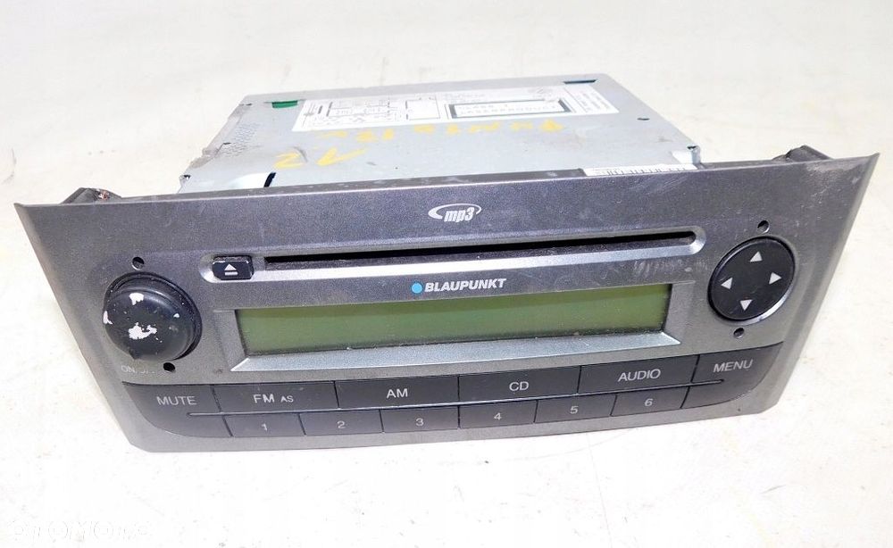 FIAT PUNTO III 1.2 06-12r RADIO BLAUPUNKT 7354813000 - 1