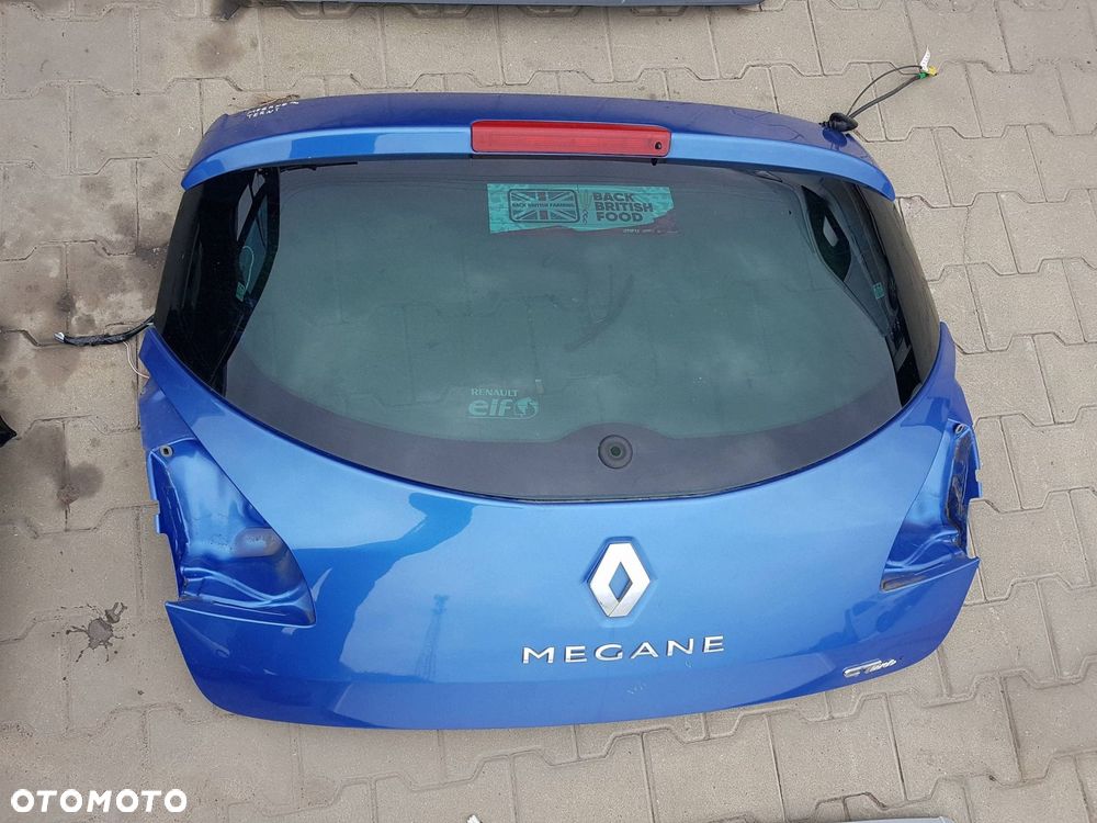 RENAULT MEGANE 3 III LIFT 14-16r HB KLAPA BAGAŻNIKA TYŁ TYLNA TERNT
