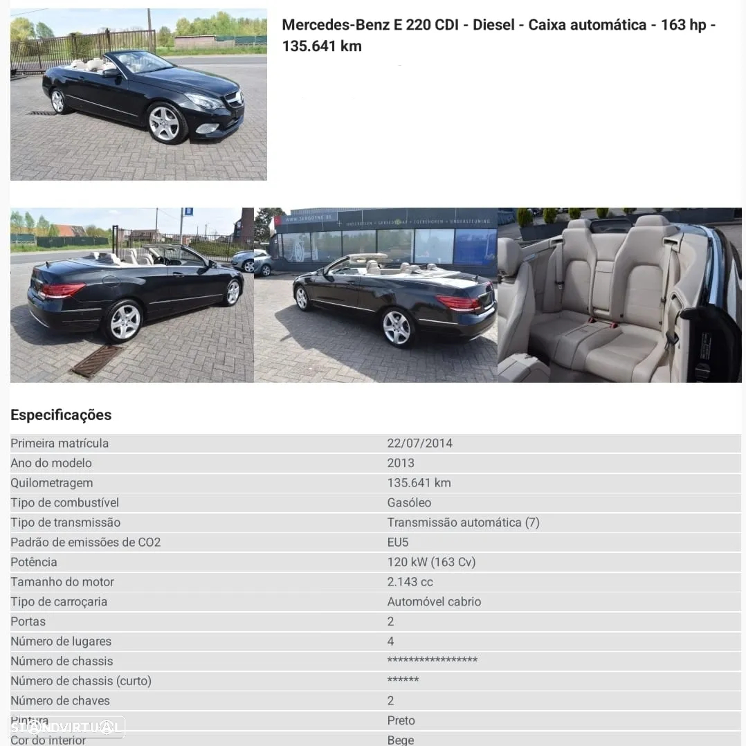 Mercedes-Benz E 220 CDi Avantgarde BlueEfficiency Auto - 2