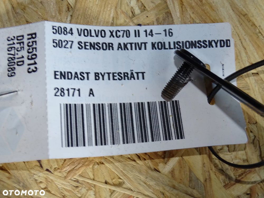 RADAR DISTRONIC VOLVO V70,XC70,S80,XC60 KOMPLET 31471259 - 4