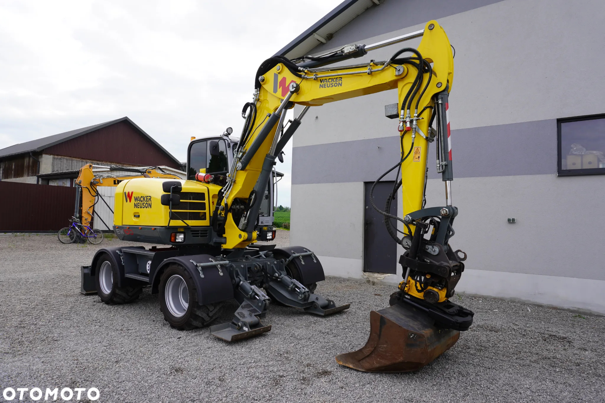 Wacker Neuson EW 100 ROTOTILT + Szczypce JAK NOWA - 3