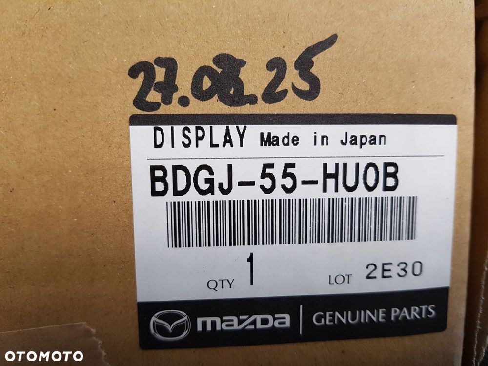 mazda 3 bp 19-23 head-up bdgg wyświetlacz bdgj-55-hu0b - 6
