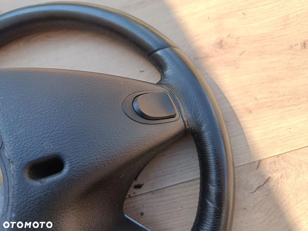 MERCEDES W164 ML X164 GL W251 KIEROWNICA CZARNA SKÓRZANA ŁOPATKI - 12