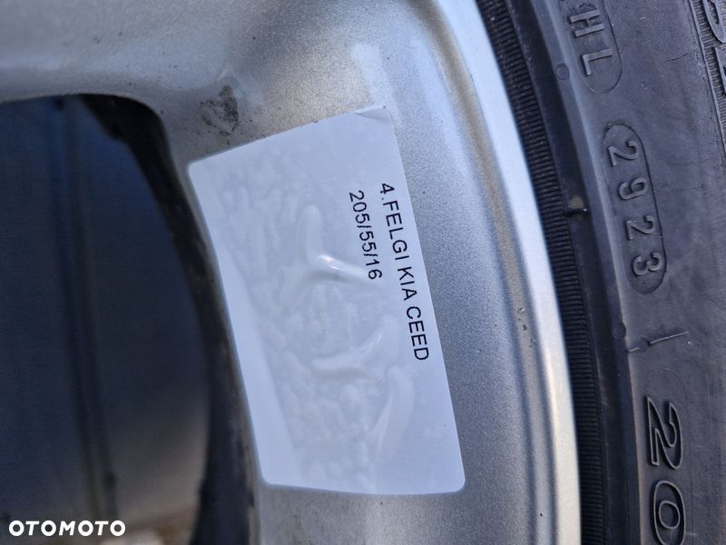 KIA CARENS 4 IV FELGI ALUMINIOWE ALUFELGI 16 CALI 5x114.3 6.5J ET48.5 - 4