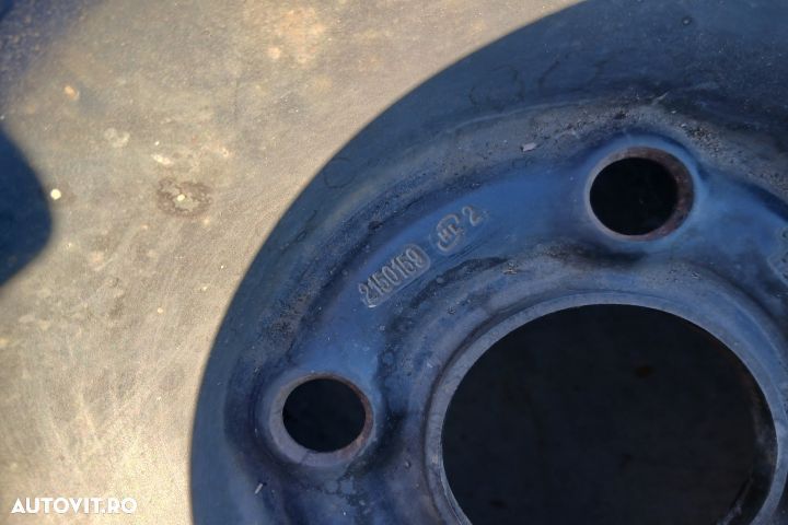 Roata de rezerva R15 185/60 R15 6JX15H2 ET43 2150159 185/60 R15 6JX15 - 4