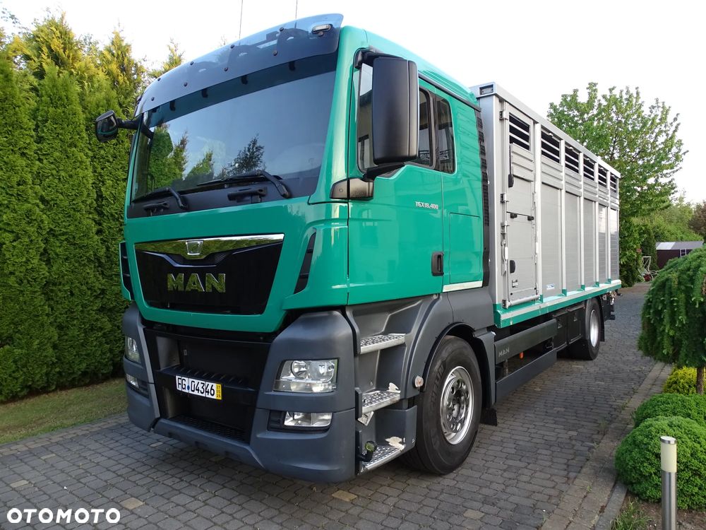MAN TGX 18.400 DO ŻYWCA / ZWIERZĄT / BYDŁA / Z NIEMIEC / - 1