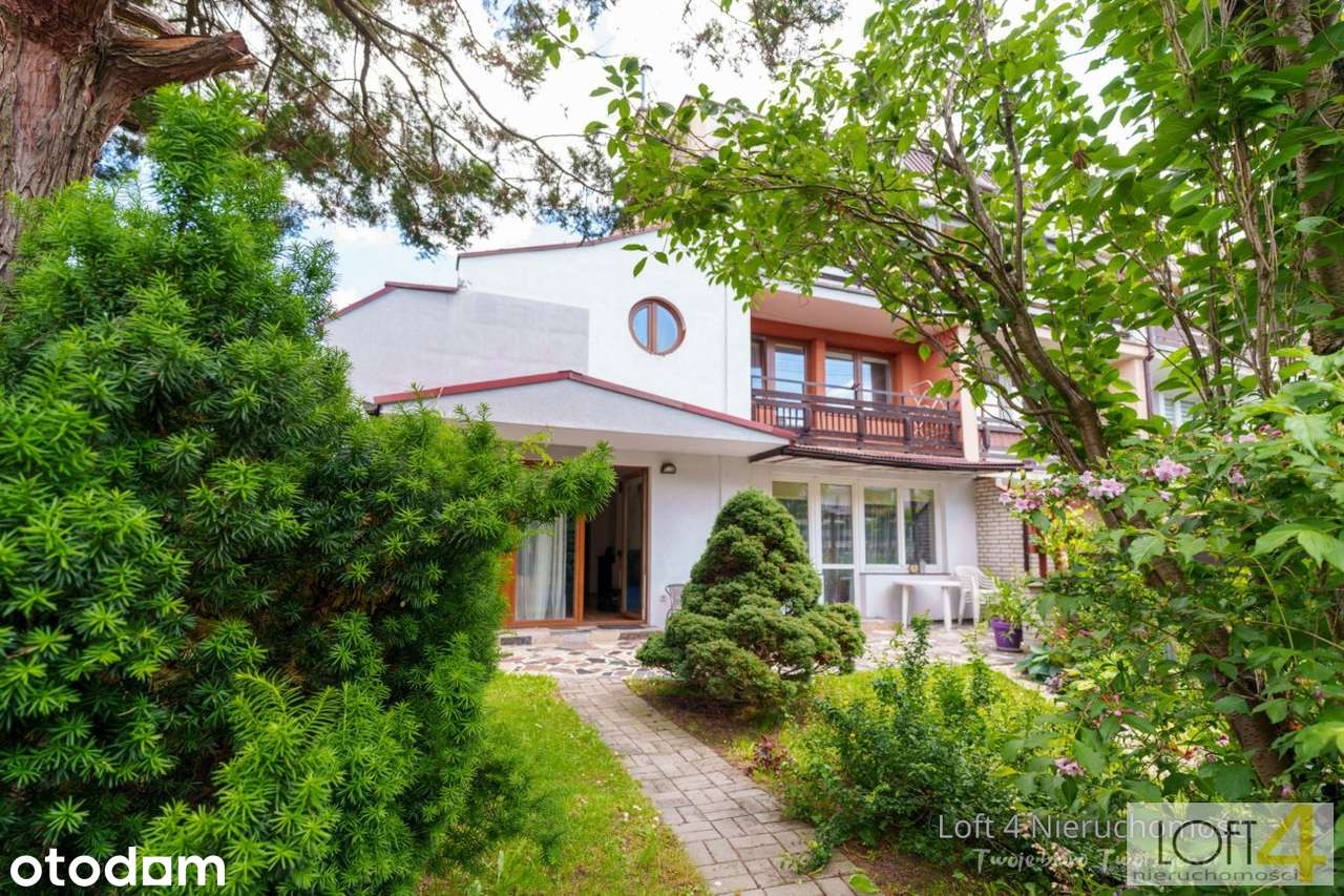 Dwupoziomowy apartament z ogrodem - osiedle Wólki