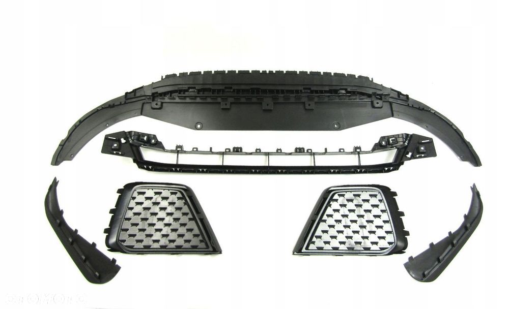 Audi A1 18 - 24 Kratka / Kratki w zderzak / spojler / osłona Zestaw ! - 2