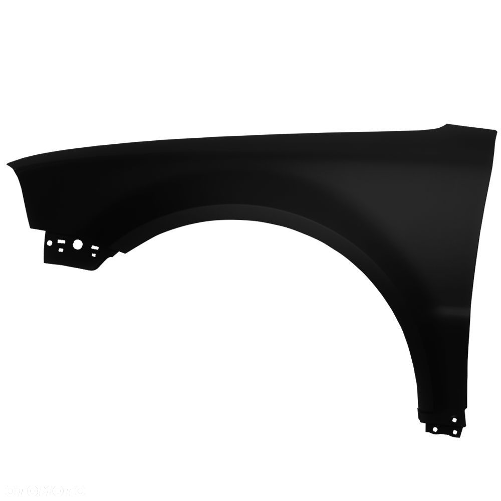 BLU Błotnik VOLKSWAGEN VW PASSAT B5 LIFT+ L041 LO41 lewy czarny 2000-2005 przód Schwarz - 2