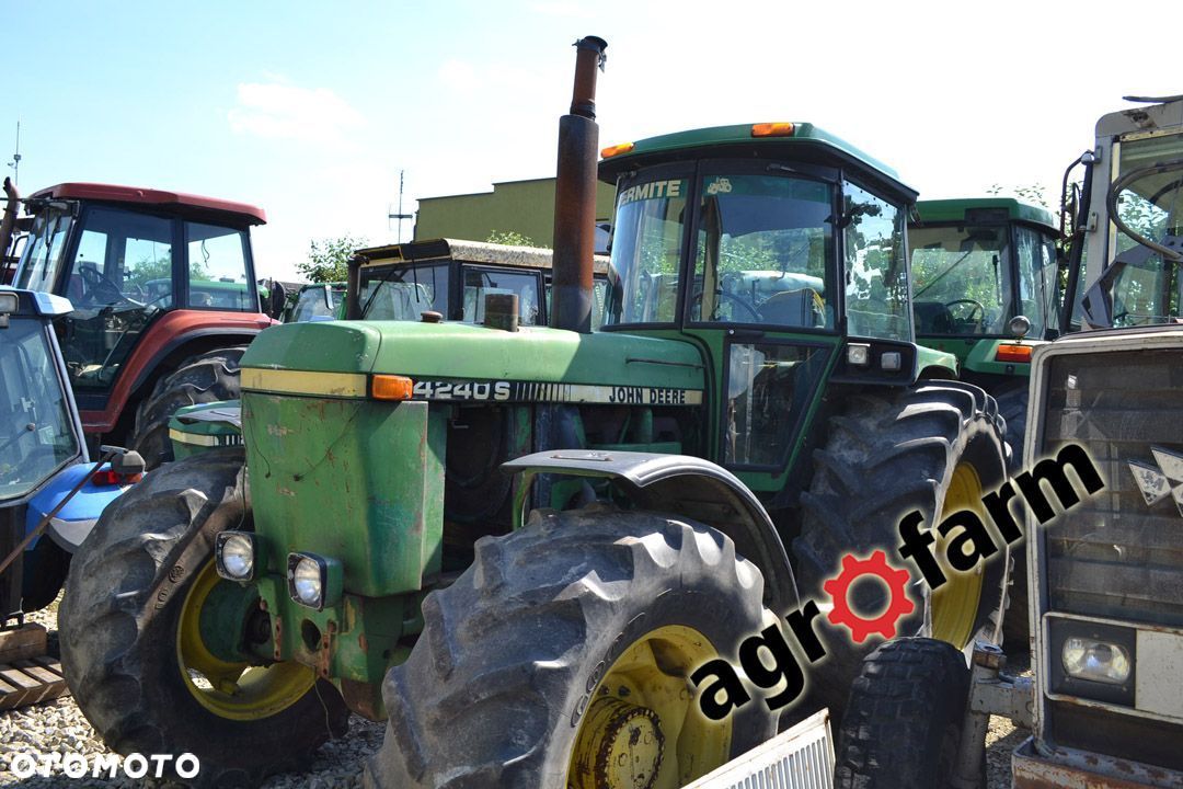 John Deere części 4240 4040 4440  silnik most skrzynia zwolnica piasta głowica wał blok zawór oś - 1
