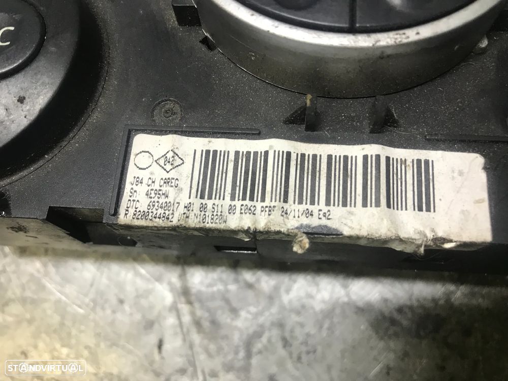 COMANDO SOFAGEM / AC RENAULT SCENIC II / MEGANE II 8200344842 8200344840 - 3