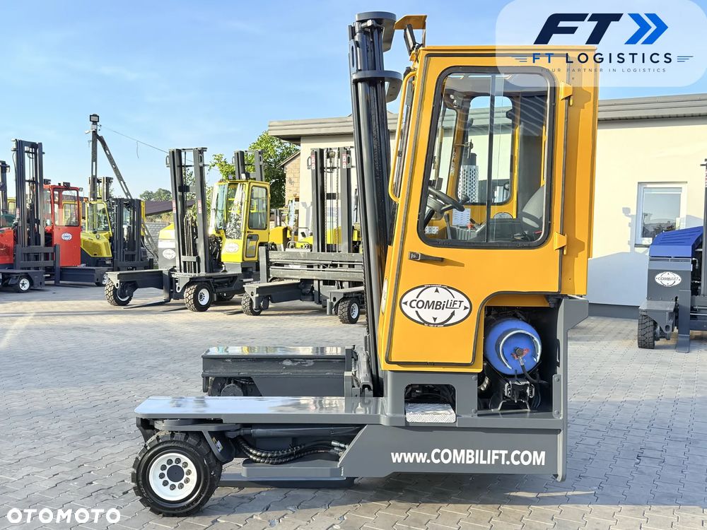 Combilift WÓZEK CZTEROKIERUNKOWY - WIELOKIERUNKOWY | COMBILIFT C4000 | GAS | DUPLEX 4100 MM | PRZESUW BOCZNY | WOLNY SKOK | NOWE OPONY | OGRZEWANIE | PO SERWISIE | STAN IDEALNY - 9
