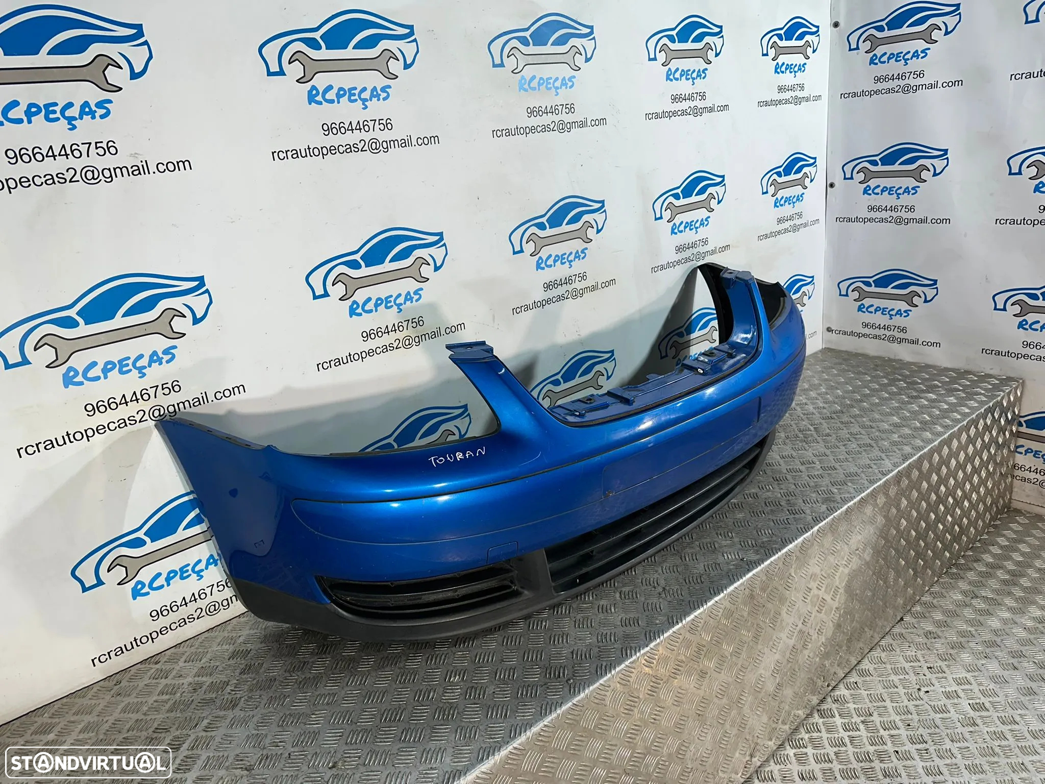 .Parachoques Frente Frontal Original VW Volkswagen Touran 1T 2000 - 2010 - 4