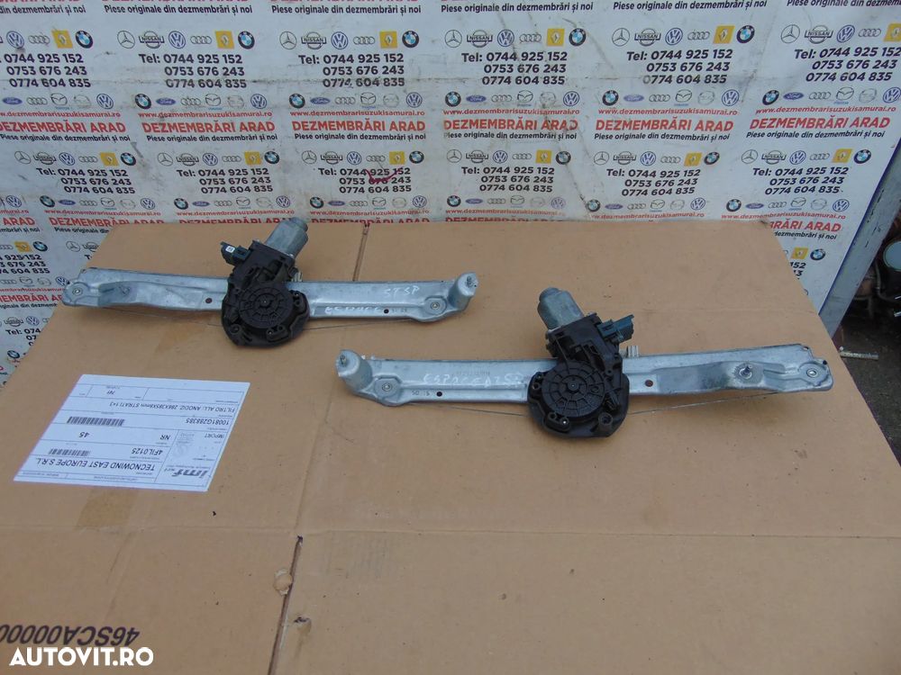 Macara geam Renault Espace 5 an 2015-2023 macarale geamuri electrice fata spate stanga dreapta - 10