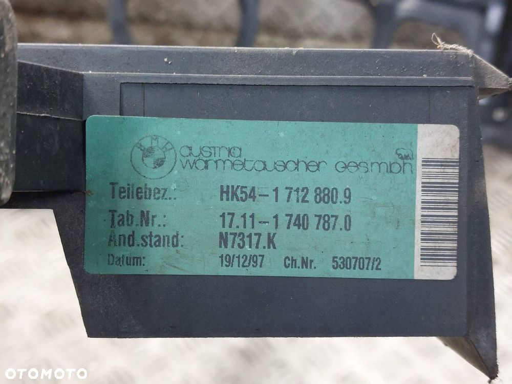 PAS PRZEDNI WZMOCNIENIE CZOŁOWE + CHŁODNICE BMW E39 520i 2.0 24V M52 - 6