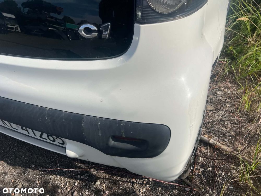 Zderzak tylny Citroen C1 pierwszej generacji 2005-2014r. Hatchback, 3DRZWI !! - 3