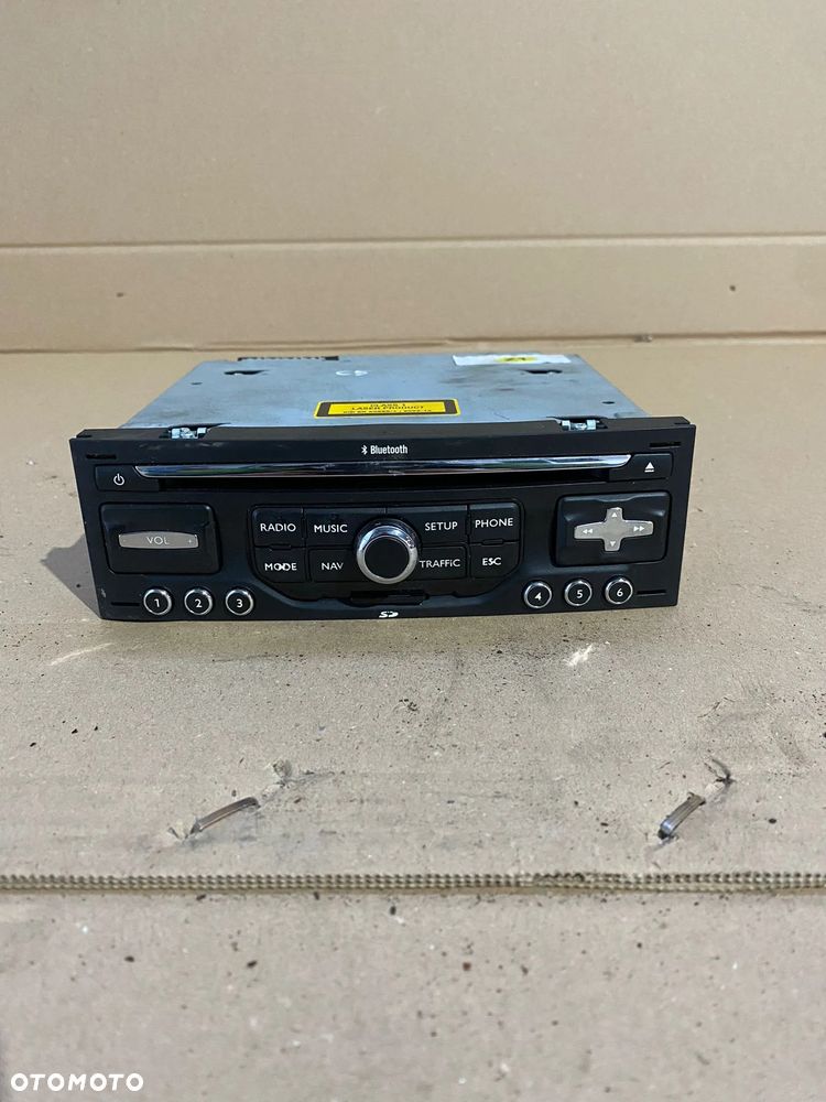 RADIO NAWIGACJA CITROEN C5 III 3 X7 96661984ZD - 1