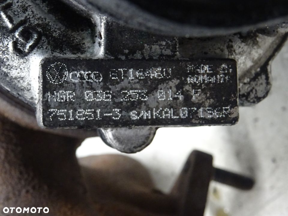 AUDI A3 8P 03-07 1.9TDI TURBINA TURBOSPRĘŻARKA 036253014F - 2