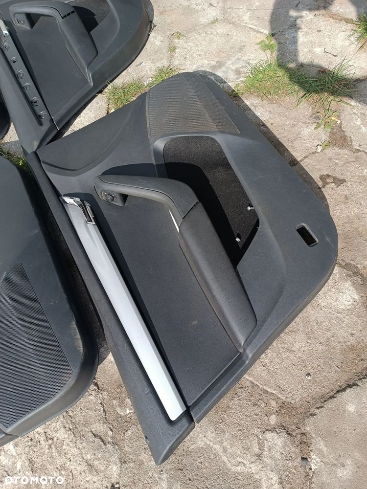 SKODA OCTAVIA III 13R BOCZKI DRZWI SKÓRA EUROPA KOMPLET LEWY PRZÓD PRAWY TYŁ KOMBI - 2