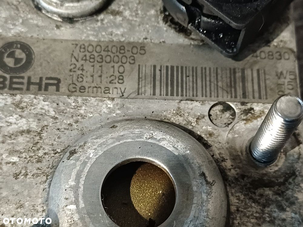 NR 13 Chłodnica oleju do BMW X5 E70 3.0TDI 7800408-05 + wąż w cenie - 6