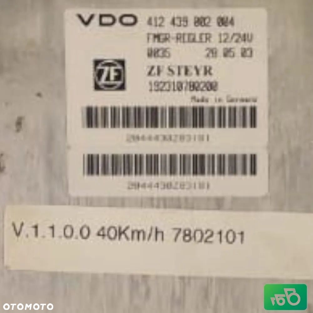 Sterownik komputer moduł skrzyni ZF FMGR-Regler Steyr CVT 150 - 6