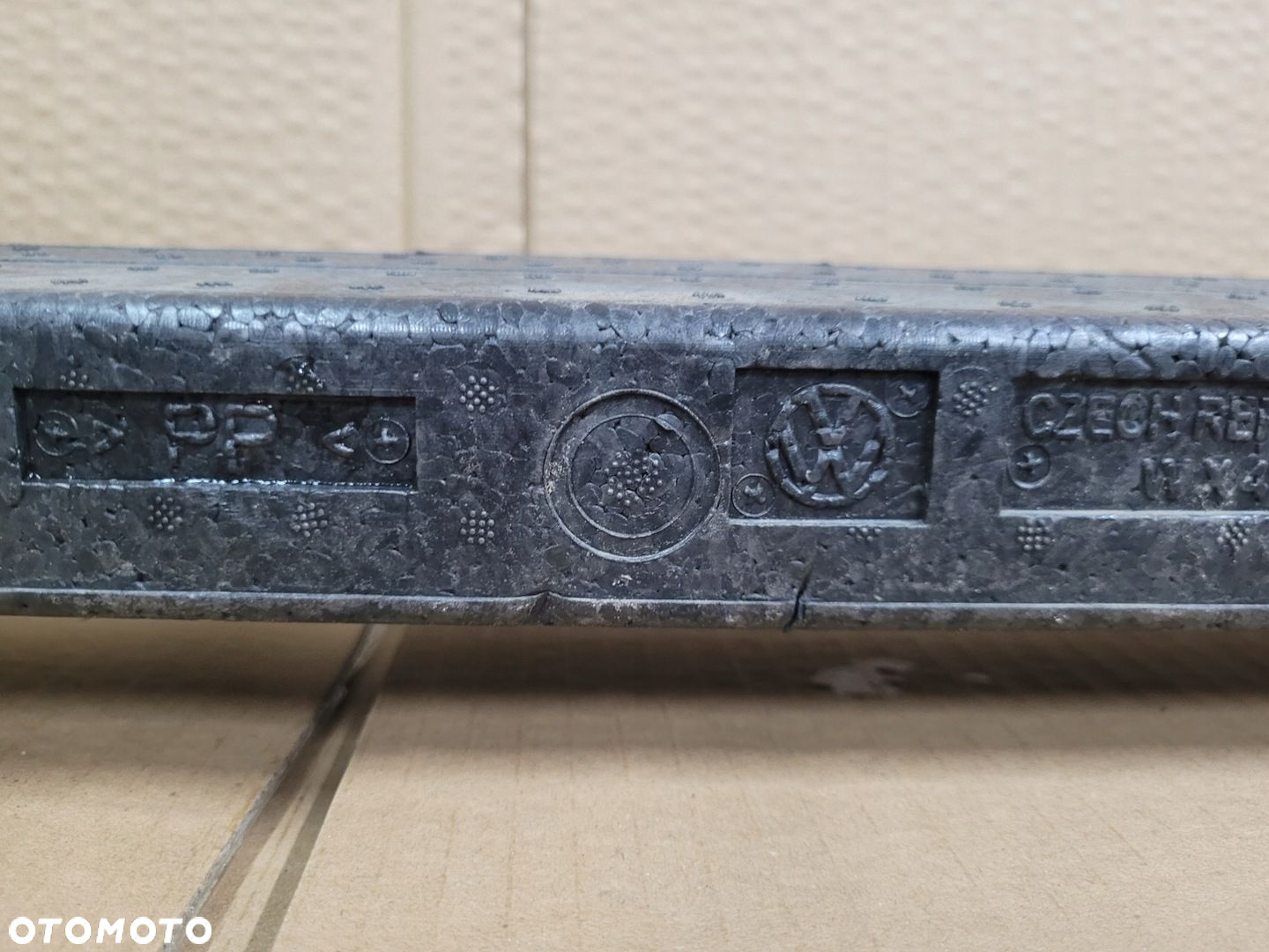 VW UP SKODA CITIGO LIFT 2016- ABSORBER PIANKA ZDERZAKA PRZÓD 1S0807248D - 2