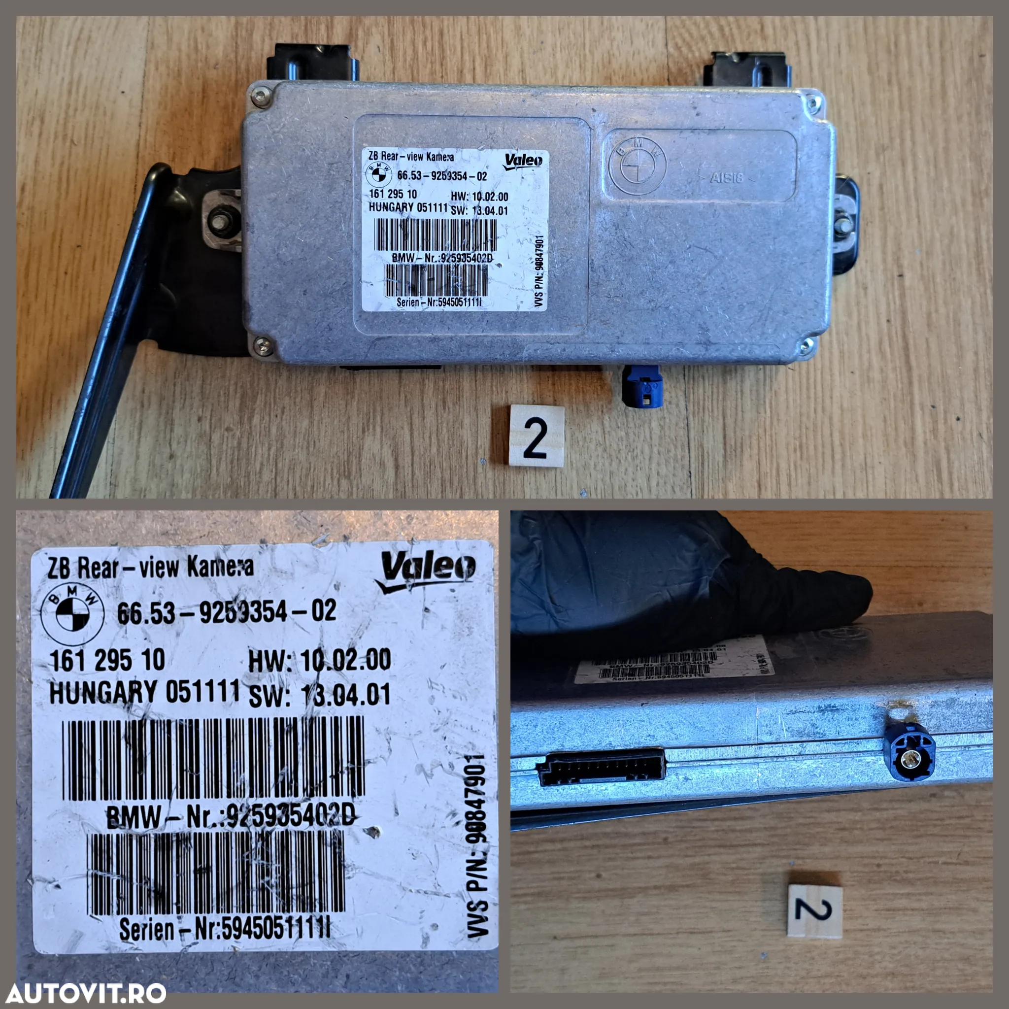 Calculator modul ECU FRM III modul camera marsarier modul camera 360 modul antena modul centura sth modul kafas modul pdc bmw f07 f26 f25 f30 f04 f10 f03 lci f02 lci g30 f98 - 3