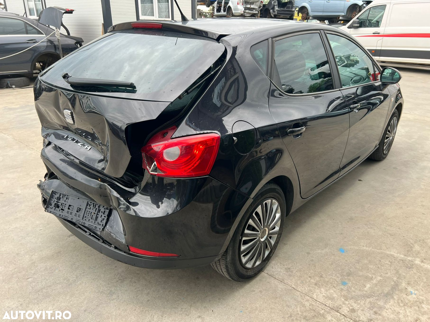 Fata completa Seat Ibiza 2009 Hatchback Negru - 5