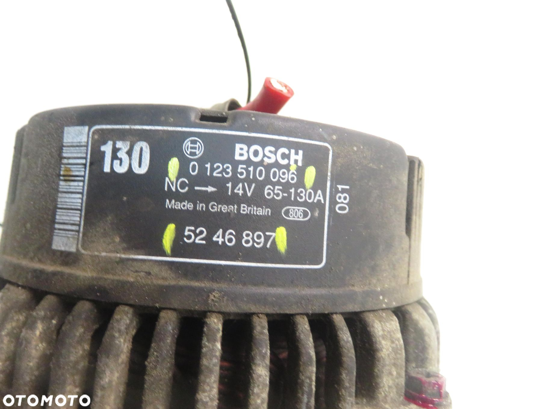 ALTERNATOR SAAB 9-3 I 2.0 i 5246897 0123510096 - 6