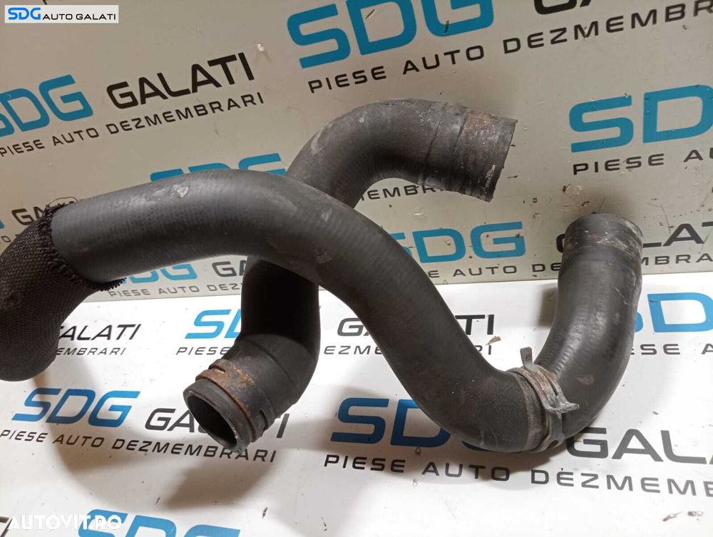 Furtun Furtunuri Conducta Conducte Radiator Apa Lichid Racire Motor Antigel Volkswagen Golf 4 1.6 FSI BAD 1998 - 2005 Cod 1J0121049G [M6639] - 2