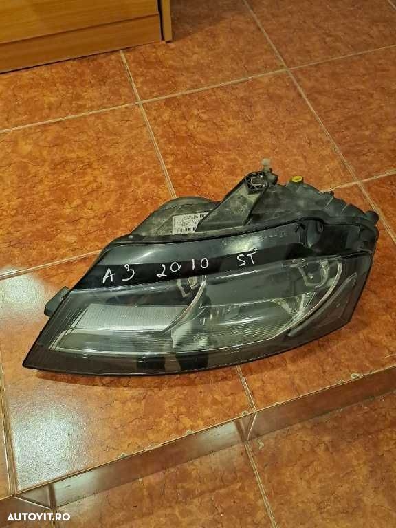 Far stanga Audi A3 8P Facelift 2008-2013 original Europa cod 8P0941003 - 2