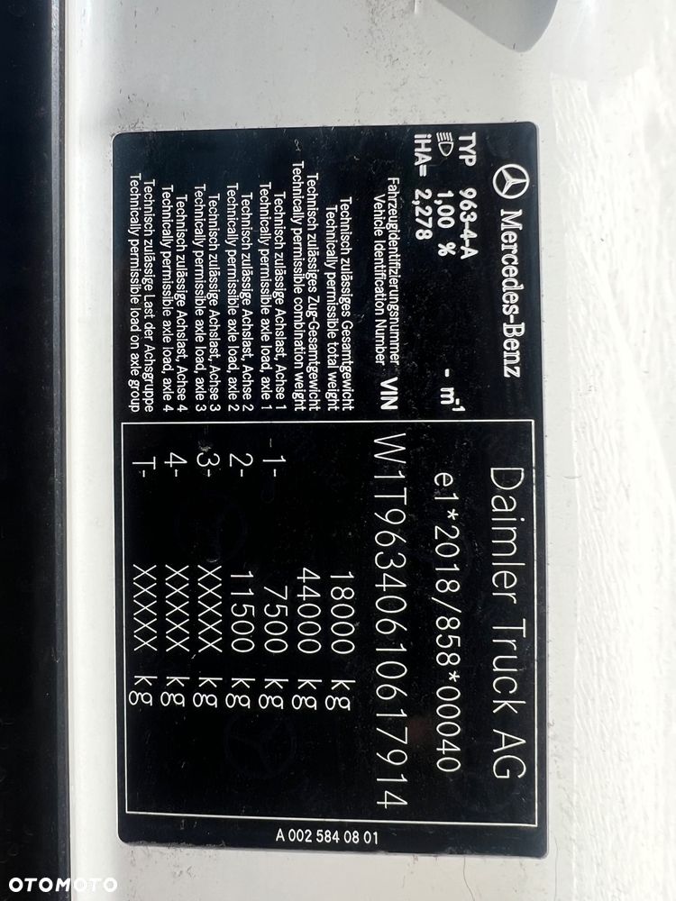 Mercedes-Benz ACTROS L bez retardera prokontraktowy poliftowy - 15