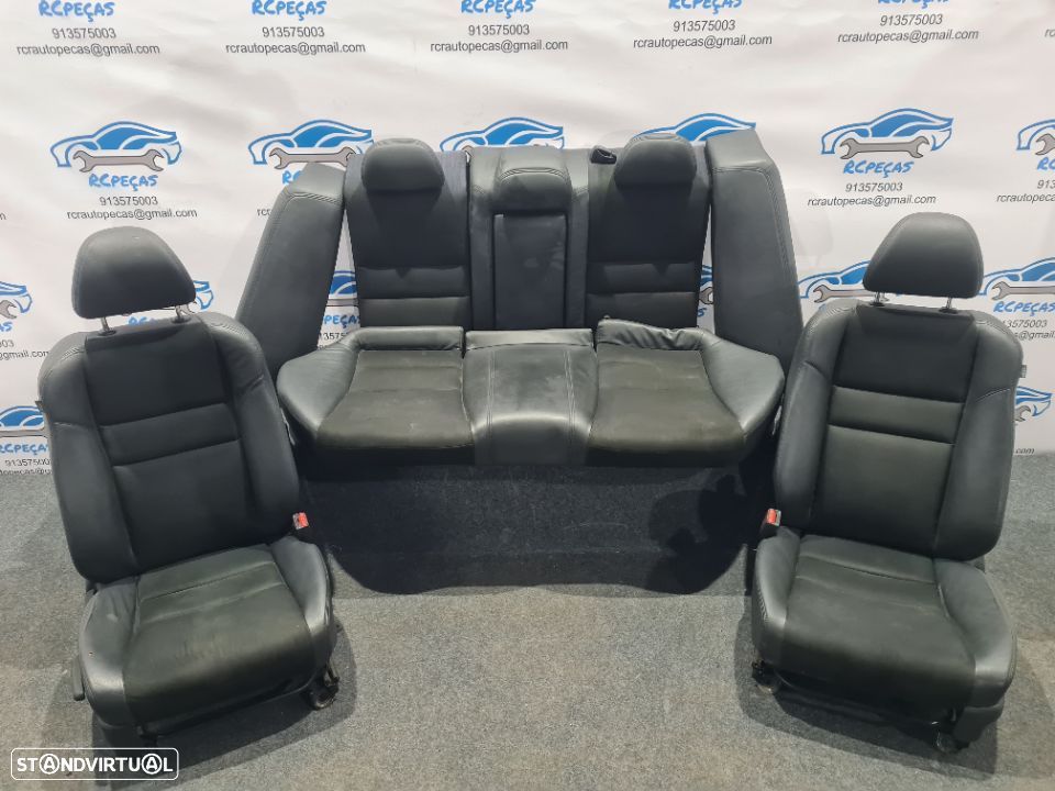 BANCO BANCOS PELE FRENTE FRONTAL AIRBAG HONDA ACCORD VII 7 MK7 TOURER CARRINHA - 1