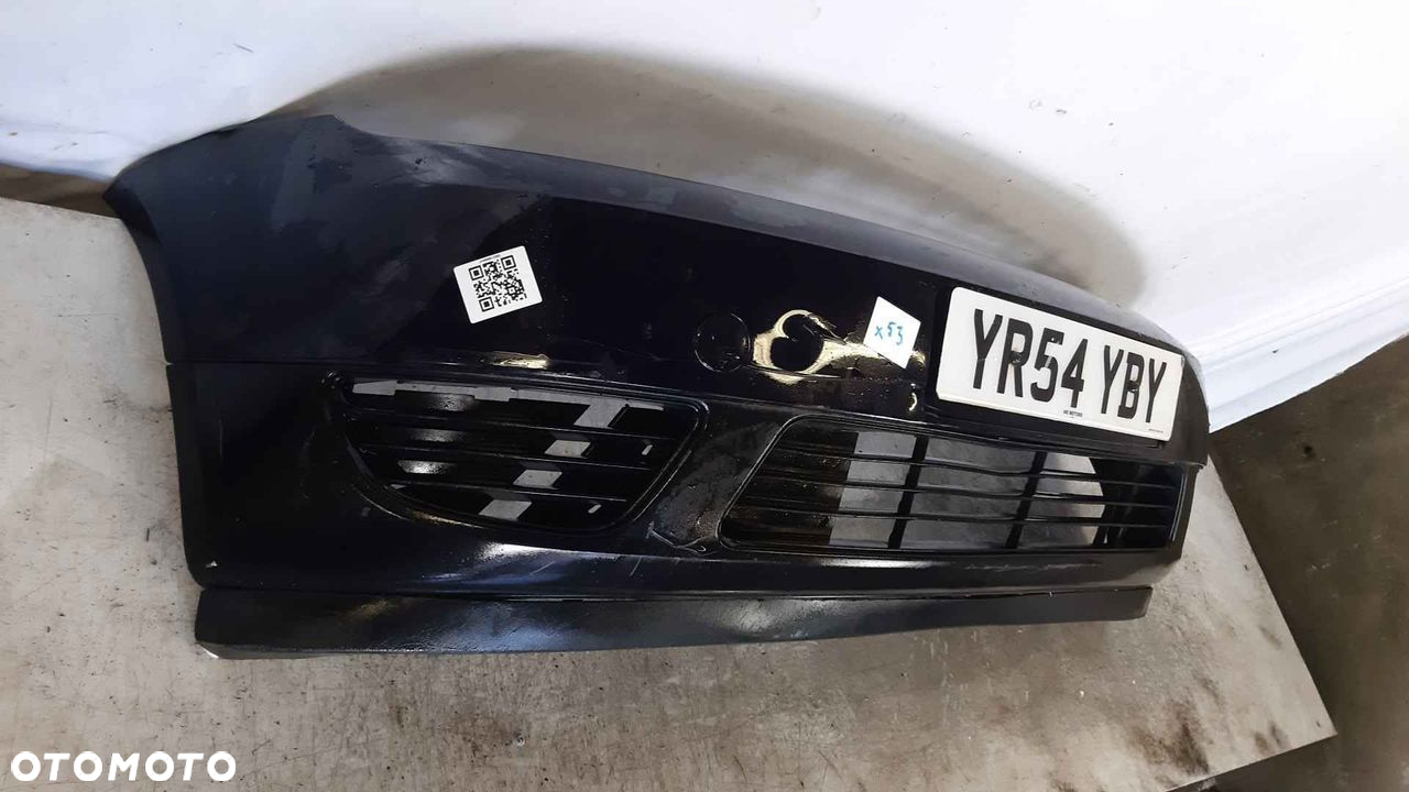 ^ ZDERZAK PRZÓD PRZEDNI FORD FIESTA MK.6 6 VI D2 CZARNY - 4